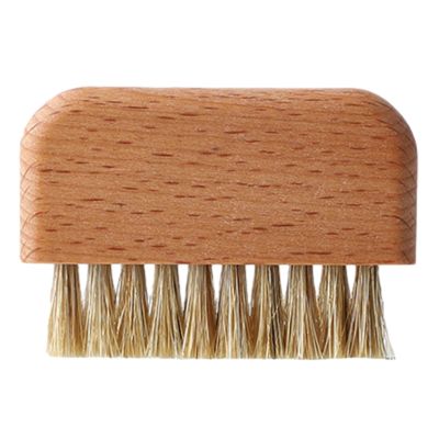 cdar Quick-drying Nail Brush for Easy Maintenance Bristle with Solid Wood Handle Gentle Effective Cleaning Tool Hands Nails Versatile Various Yellow One Size