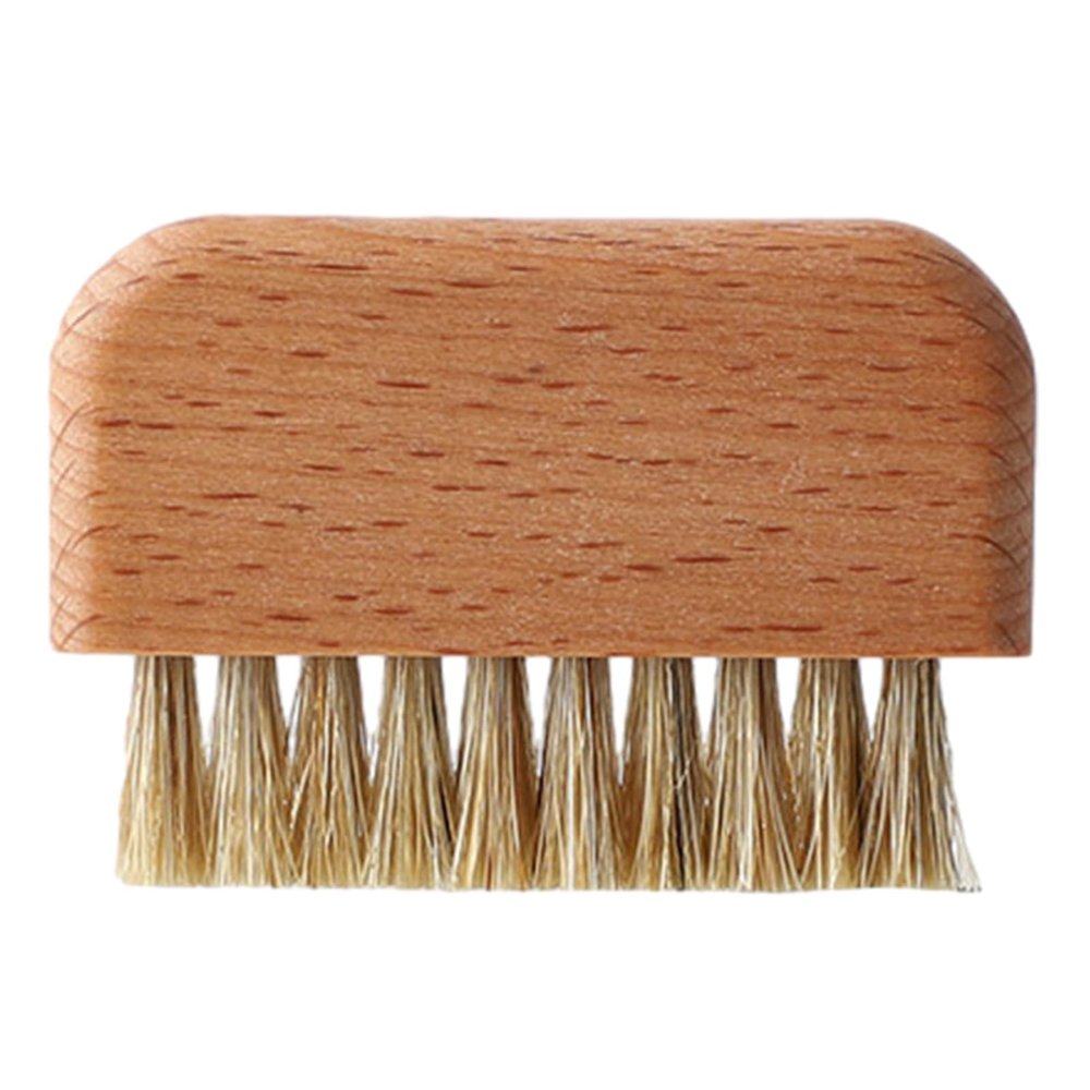 cdar Quick-drying Nail Brush for Easy Maintenance Bristle with Solid Wood Handle Gentle Effective Cleaning Tool Hands Nails Versatile Various Yellow One Size