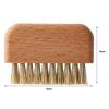 cdar Quick-drying Nail Brush for Easy Maintenance Bristle with Solid Wood Handle Gentle Effective Cleaning Tool Hands Nails Versatile Various Yellow One Size view 4