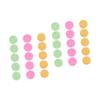 FRCOLOR 30pcs Cotton Pads for Face Reusable Makeup Remover Makeup Sponges for Foundation Rounded Applicators Comfortable view 1
