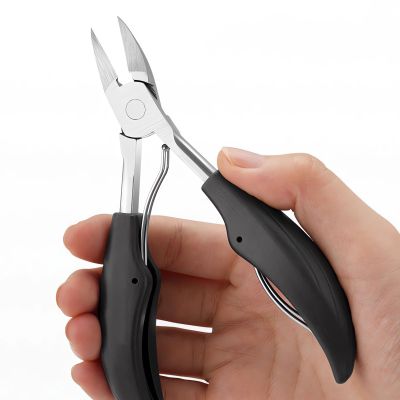 NEMIBAD Podiatrist Toenail ClippersNail Clippers for Thick & Ingrown Toenails Super Sharp Curved Blade Toenails Trimmer