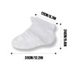 Rukinovi 100pcs Paraffin Bath Liners - Disposable Plastic Foot Covers for Moisturizing Foot Spa, Women's Feet Care Socks (Transparent) view 2