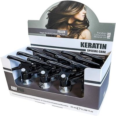 KAYPRO SPECIAL CARE KERATIN FILLER AMPOULE 10 ML PACK OF 12
