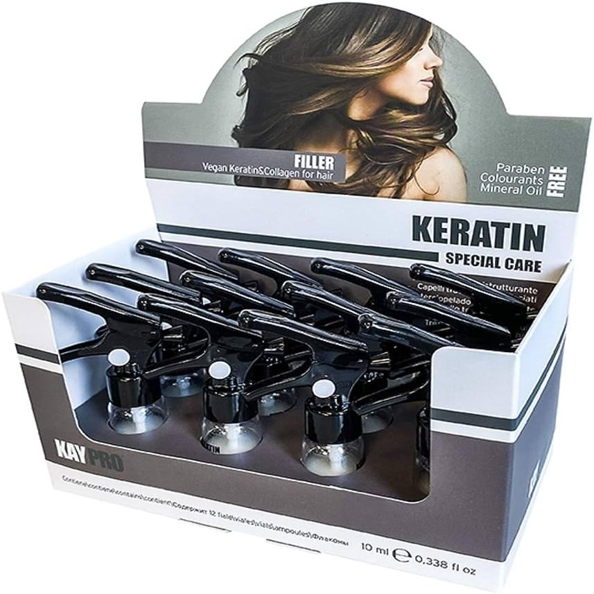 KAYPRO SPECIAL CARE KERATIN FILLER AMPOULE 10 ML PACK OF 12