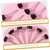 FOMIYES 24pcs Portable Nail Drill Bit Cleaning Brush Nail Dust Remover Art Supplies Wire Brush for view 2