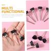 FOMIYES 24pcs Portable Nail Drill Bit Cleaning Brush Nail Dust Remover Art Supplies Wire Brush for view 4