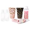Tahari Vanilla Jasmine Spa Gift Set for Women  Luxurious Bath Kit with Body Lotion, Body Scrub, Body Wash & Lip Balm with Bag  Perfect Selfcare Gifts for Women (Leopard) view 3