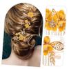 Abaodam 1set Wedding Bride Hair Comb for Special Occasions Elegant Flower Design Accessory for Weddings and Evening Parties view 4