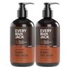 Every Man Jack Beard + Face Wash - Subtle Aged Bourbon Fragrance - Cleans and Helps Condition and Soften Your Beard and Skin Underneath - Naturally Derived with Aloe and Glycerin- 6.7 fl oz (2 Pack) view 1