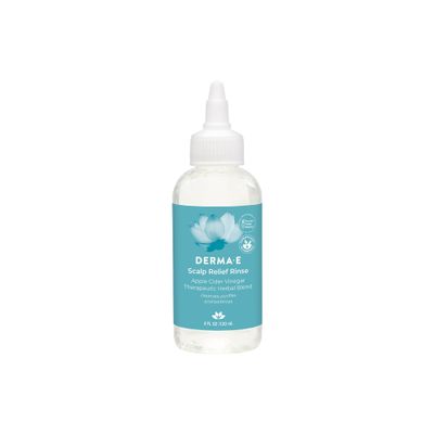 DERMA-E Scalp Exfoliating Rinse, Clarifying Rescue for Scalp Relief, Color-Safe pH Balance and Dandruff, 4 fl oz