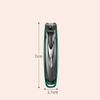 Flat Nail Clippers, Splash-Proof Design, Fingernail and Toenail Grooming Tool for Home Traveling view 2