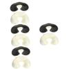 Beavorty 4pcs Hair Dye Bowl Neck Protector for Perm Hair Washing Neck Tray Hairdressing Salon Supply view 1