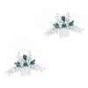 Abaodam 2pcs Bride Hair Comb Rhinestones Elegant Side Hair Insert for Weddings Birthdays and Special Events Material Unique Design for Stunning Hairstyles view 1