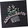 Abaodam 2pcs Bride Hair Comb Rhinestones Elegant Side Hair Insert for Weddings Birthdays and Special Events Material Unique Design for Stunning Hairstyles view 2