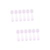 Beavorty 12pcs Nail Dust Removing Brush Manicure Accessory for Cleaning Portable Design Bristles for Nail Care and Salon Use view 1