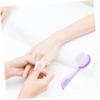 Beavorty 12pcs Nail Dust Removing Brush Manicure Accessory for Cleaning Portable Design Bristles for Nail Care and Salon Use view 2