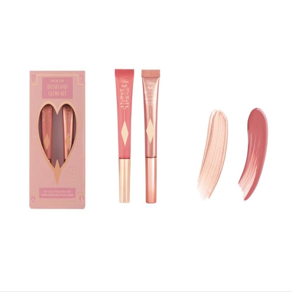 CHARLOTTE'S NEW! PILLOW TALK BLUSH AND GLOW KIT LIMITED EDITION KIT XMAS'23