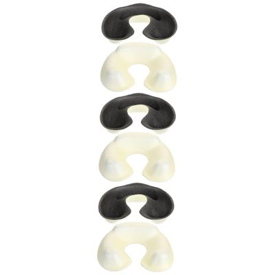 FOMIYES 3pcs Hairdressing Neck Tray for Perming and Coloring Lightweight Comfortable Design to Prevent Dye Spills for Salons and Home Use Reusable Hair Dye Tool