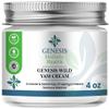 Genesis Wild Yam Root Cream, Organic Balancing Cream for Women, Deep Nourishment and Hydration, Made with Wild Yam Root, Chaste Tree Berry, and Red Clover, 4oz view 1