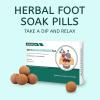 VERAMY Foot Medication Effervescent Pills, Essential Oil Footbath Effervescent Tablets, Herbal Body Detox Foot Soak, Foot Bath Soak Relax Massage (3Box) view 2