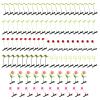 100pcs Sprout Clips, Funny Bean Sprout Hair Clips Butterfly Mushroom Plant Hairpins Hair Accessories for Women Girls Party view 1