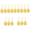 15 pcs Honeycomb Bath Ball Beauty sponges Foam Sponge Honey Scrub loofah Sponge exfoliating Shower Sponge Body sponges Hydrophilic Polyurethane Shower Accessory Body wash Scrubber/1539 view 1
