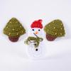Bidamla Buckles and Crowns Set for Kids - 100% Handmade Princess Tiara and Jewellery for Birthday, Party Favor, Dress-Up and Imaginative Play (SNOWMAN) view 3