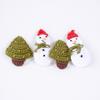 Bidamla Buckles and Crowns Set for Kids - 100% Handmade Princess Tiara and Jewellery for Birthday, Party Favor, Dress-Up and Imaginative Play (SNOWMAN) view 4