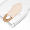 2 Sets Stainless Steel Makeup Foundation Spatula Beauty Spatula Cosmetic Foundation Spatula Scraper with PU Leather Cover Makeup Spatula Tools for Mixing Liquid Foundation Eye Shadow Eyelash Nail Art view 3