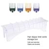 Chazcool Clipper Guard Holder, Clipper Holder with 10 Grid Base, Professional Barber Guards for Universal Hair Clippers(10 Grid) view 4