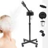 Face Steamer for Facial, Professional LCD Hot Mist Portable Ozone Facial Steamer for Facial Deep Cleaning,Timer Adjustable Skin Care Esthetician Steamer for Salon Spa,Home,With Rolling Wheels (DT-118) view 4