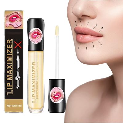 Kayswang Vitamin E Lip Plumping Serum Lip Hyaluronic Lip Plumper Instant Lip Filler for Moisturize Eliminate Dryness Wrinkles Enhances Plump Gloss Cozzo Vitamin E Lip Plumping Serum (1PC)