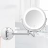 1x/10x Magnification Illuminated Vanity Mirror 360 Degree Rotating Bathroom Vanity Mirror with USB Charging Cord Diameter 7 Inches view 1