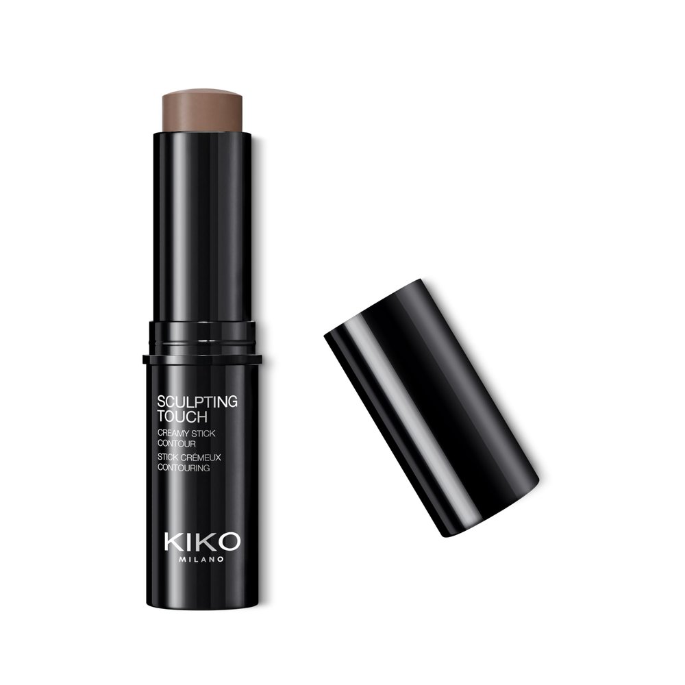 Kiko Milano Sculpting Touch Creamy Stick Contour  Blendable, Long-Lasting Cream Contour Stick for Face, Buildable Coverage, Easy Application  201 Chocolate  10g