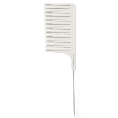 Highlighting Comb with Stainless Steel Rat Tail for Precision Sectioning