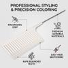Highlighting Comb with Stainless Steel Rat Tail for Precision Sectioning view 3