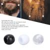 100Pcs Hair Braid Beads, Plastic Hair Jewelry Beard Beads, Hair Braids Dreadlocks, Braiding Bead Handicrafts Styling Accessories For Men Women(10CM-Black) view 2