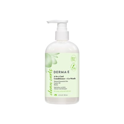 Derma E Ramos 2-in-1 Curl Conditioner & Co-Wash, 12 FZ