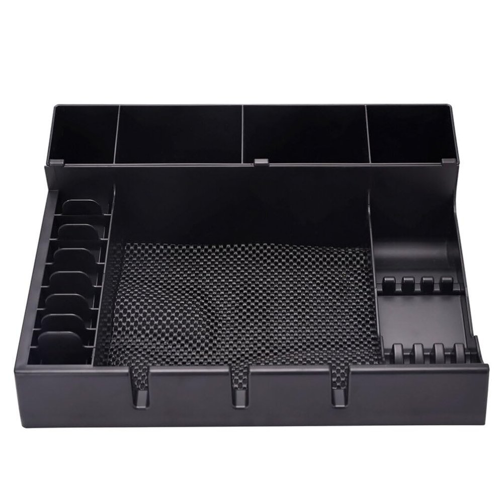 Mobestech Hair Clippers Storage Box Barber Station Holder Plastic Organizer Case