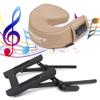 Master Music Crescent Round High Fidelity Sound Face Cradle Cushion with Face Cradle- Bluetooth Massage Pillow for Massage Table (ErgoCaptain Face Cradle, Otter) view 1