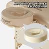 Master Music Crescent Round High Fidelity Sound Face Cradle Cushion with Face Cradle- Bluetooth Massage Pillow for Massage Table (ErgoCaptain Face Cradle, Luster Vinyl) view 4