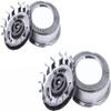 Replacement Shaver Blade for PQ209 / PQ207 / PQ206 / HQ362 / HQ40,Men's Electric Shaver Razor Multi-Layer Head Blade Accessories,2Pc Cutter Blade view 2