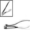 2 Side Angle Stainless Steel Fingernail or Toenail Side Nail Clipper Cutter view 4