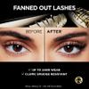 L'Oreal Paris Voluminous Panorama Mascara, Volumizing and Lengthening Mascara, Washable Longwear and Smudge Resistant Make Up, Blackest Black, 0.33 Fl Oz view 3