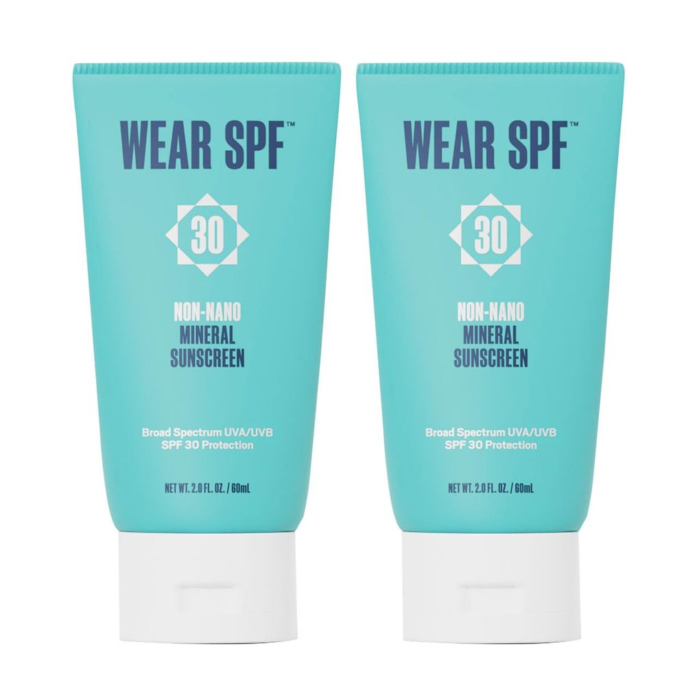 Non-Nano Mineral Sunscreen Lotion Reef-Safe SPF 30 for Athletes