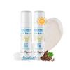 2-Pack Lip Balm Gift Set by IceCream Sunscreen Cocoa Peppermint Scented Flavor SPF15 Natural Lip Moisturizer Treatment Best Beeswax Chapsticks Made in USA for Men, Women, Children with Shea Butter view 1