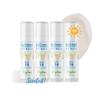 4-Pack Lip Balm Gift Set by IceCream Sunscreen. KeyLime Scented Flavor SPF15 Natural Lip Moisturizer Treatment Best Beeswax Chapsticks Made in USA for Men, Women, Children with Vitamin E Sunflower Oil view 2