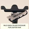 Leaf Shave | Leaf Twig Razor Set, Includes Twig Razor, Matching Stand, 50-Pack Single-Edge Blade Refills, and Blade Bank - Rose Gold view 3