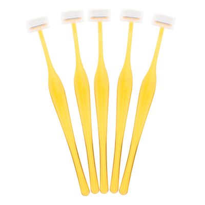 10 Pcs Folding Eyebrow Trimmer Household Facial Razor Eyebrow Trimmers Multi-Function Facial Razor Portable Trimmer Plastic Razors Supply Facial Hair Razor