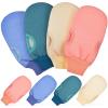 8 Pcs Exfoliating Gloves Natural Sponge Bath Gloves Body Loofah Deep Exfoliating Glove Shower Body Scrubber Natural Loofah Sponge Shower Cleaning Gloves Body Scrub Mittens view 1